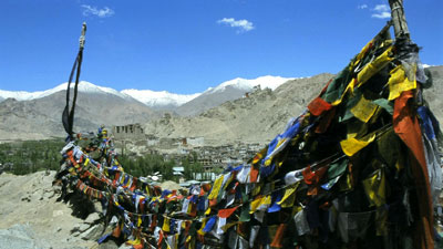 Prayer Flags across Leh, Ladakh