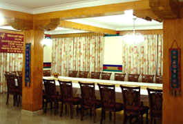 Sitting Area in Hotel Lobby